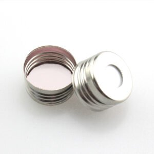 18mm Silver Magnetic Screw Top Cap with Septa 18MM Magnetic CAP WSWPWH 300x300