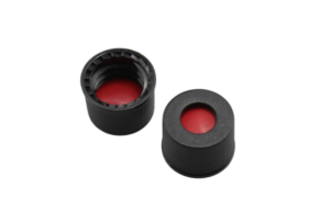 8mm Screw Cap with Septa, 8-425 8 425 black cap3