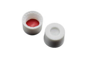 8mm Screw Cap with Septa, 8-425 8 425 black cap5