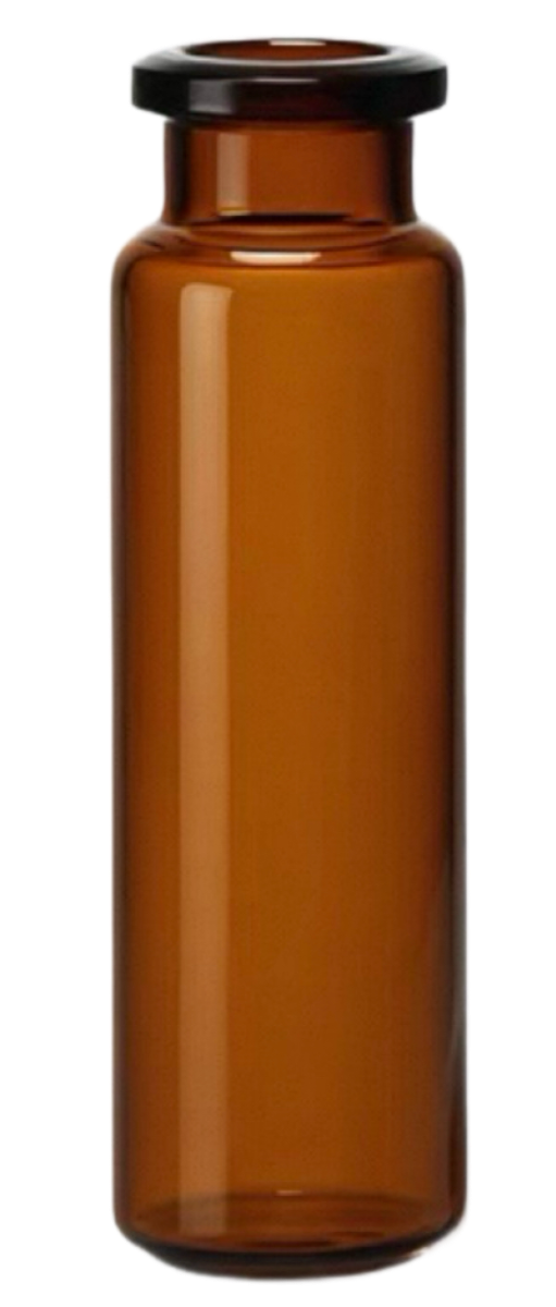 20mm Crimp-Top Headspace, 6-20mL 20ml amber crimp top headspace vild round bottom