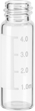 13mm Screw Top Vials,4ml, 13-425 4ml clear graduated vial